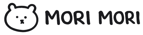 Mori Mori logo with a bear face icon on a white background